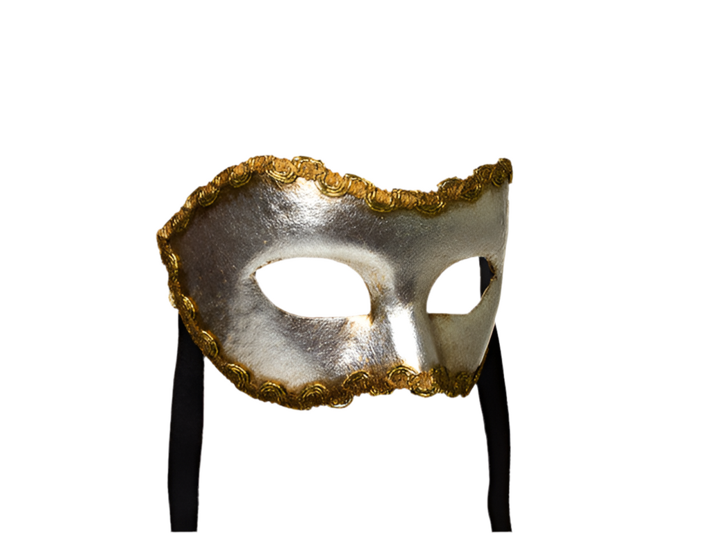 Silver Party Mask