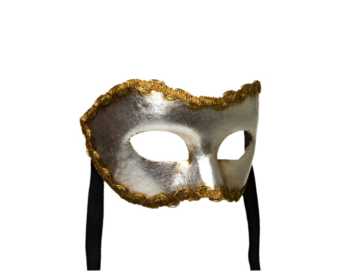 Silver Party Mask