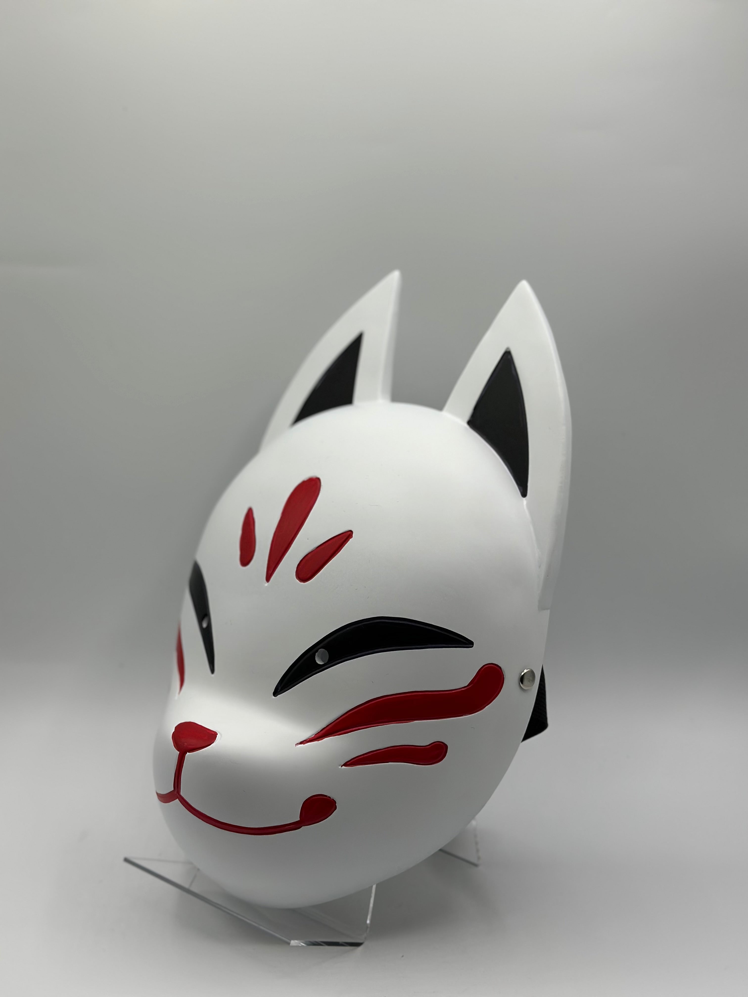 Japanese mask - japanese Kitsune mask - Japanese fox mask