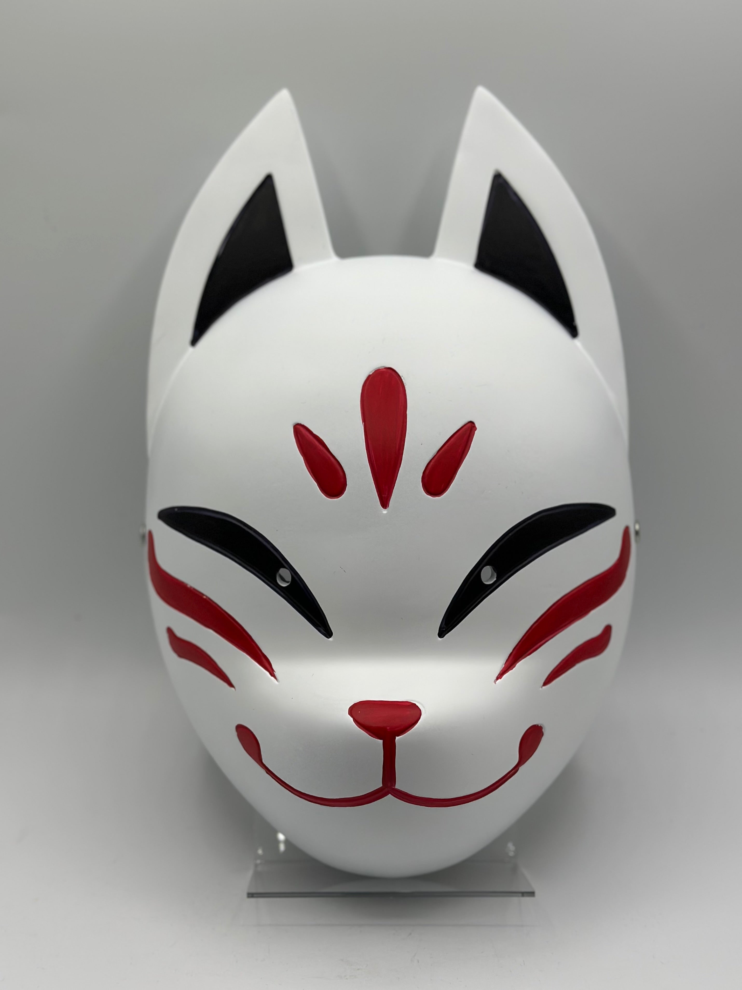 Japanese mask - japanese Kitsune mask - Japanese fox mask