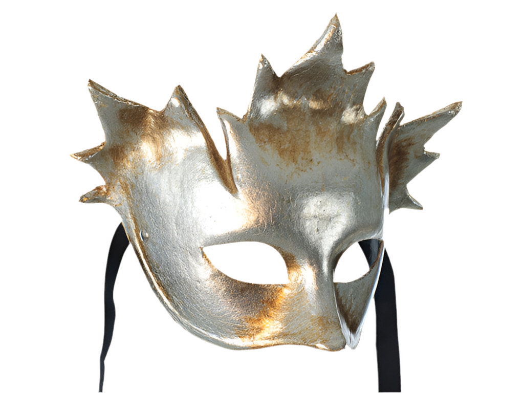 Mask Bacchus in silver