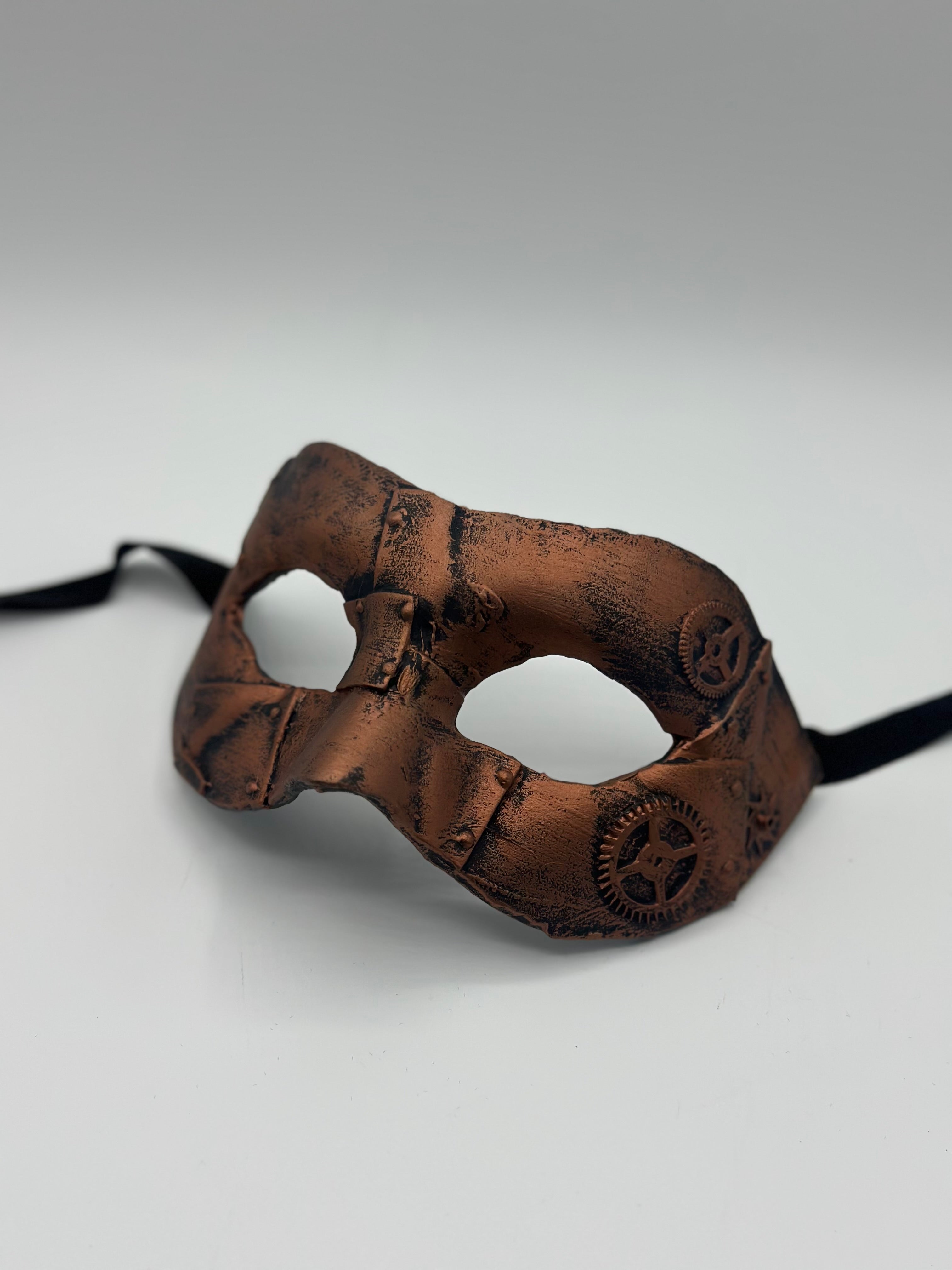 Steampunk Couple Mask Set