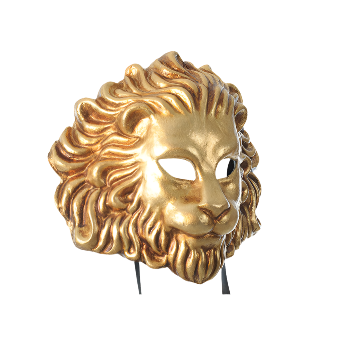 Handmade Venetian Lion Mask – Gold – Luxury Party, Halloween & Home Décor