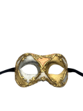 Masquerade mask gold silver baroque
