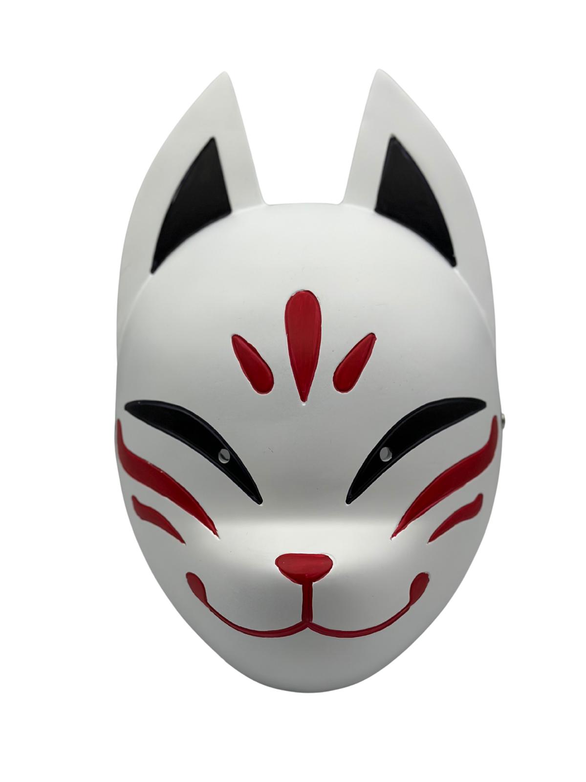 Japanese mask - japanese Kitsune mask - Japanese fox mask