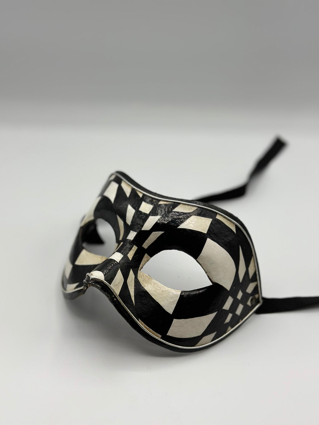 Cirque du Soleil mask - Black and White Masquerade mask