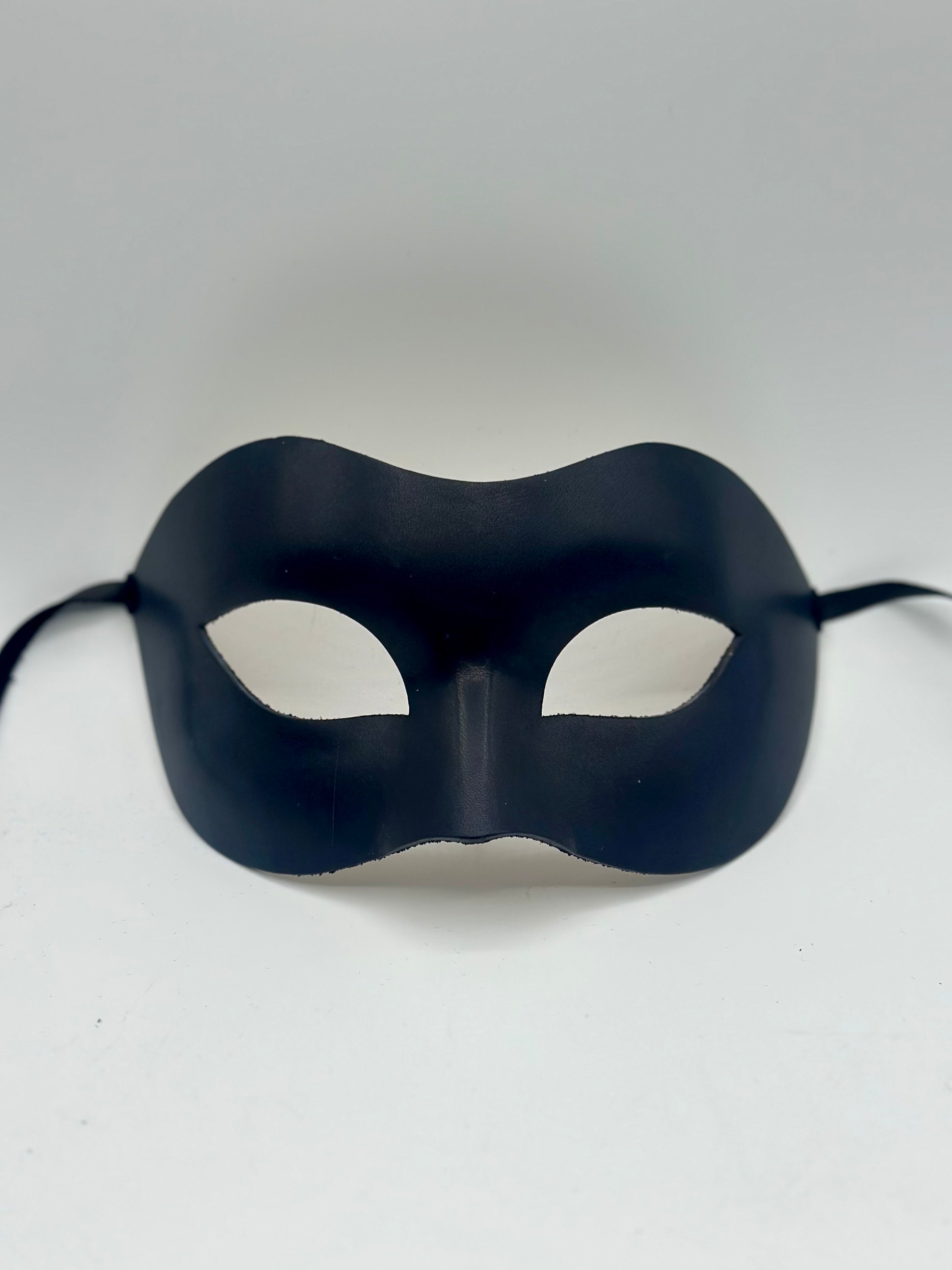 Black Leather Couple Mask Set