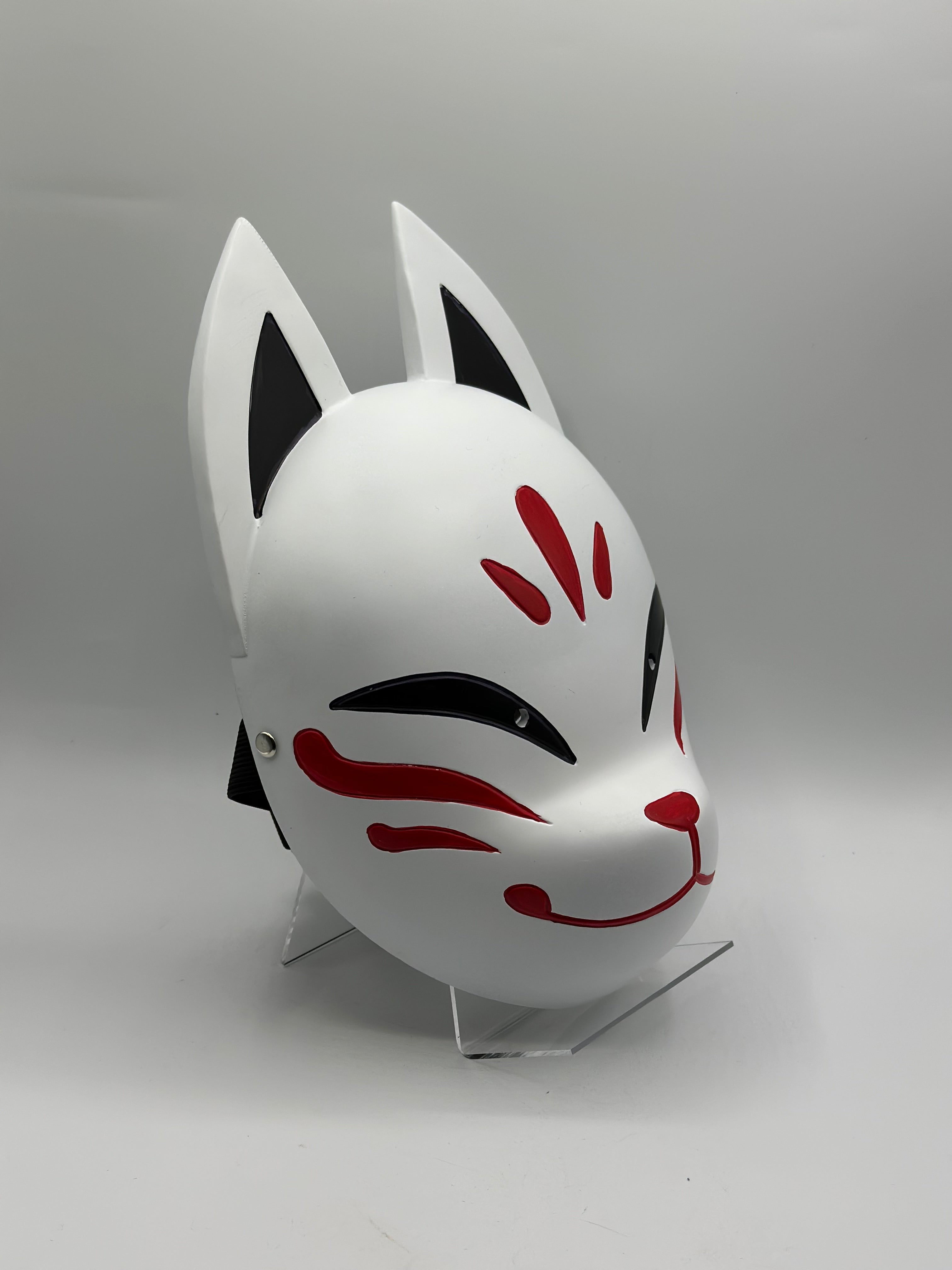 Japanese mask - japanese Kitsune mask - Japanese fox mask