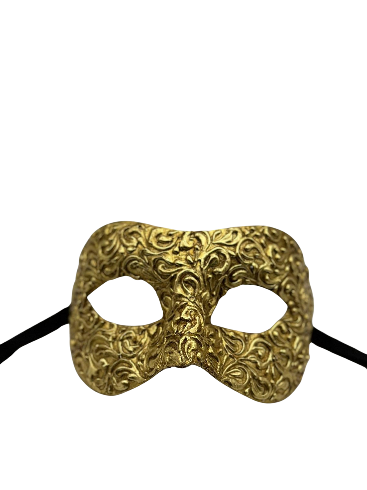 Luxury colombina mask in gold - Masquerade mask
