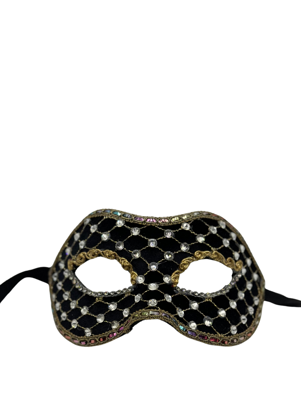 Masquerade ball mask in black