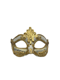 Masked ball mask in white