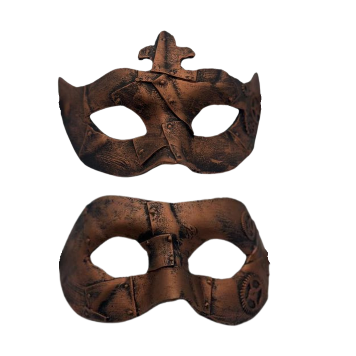 Steampunk Couple Mask Set
