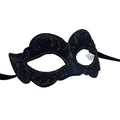 Blue glitter mask - Blue mask