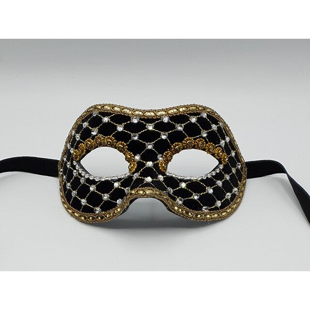 Masquerade ball mask in black